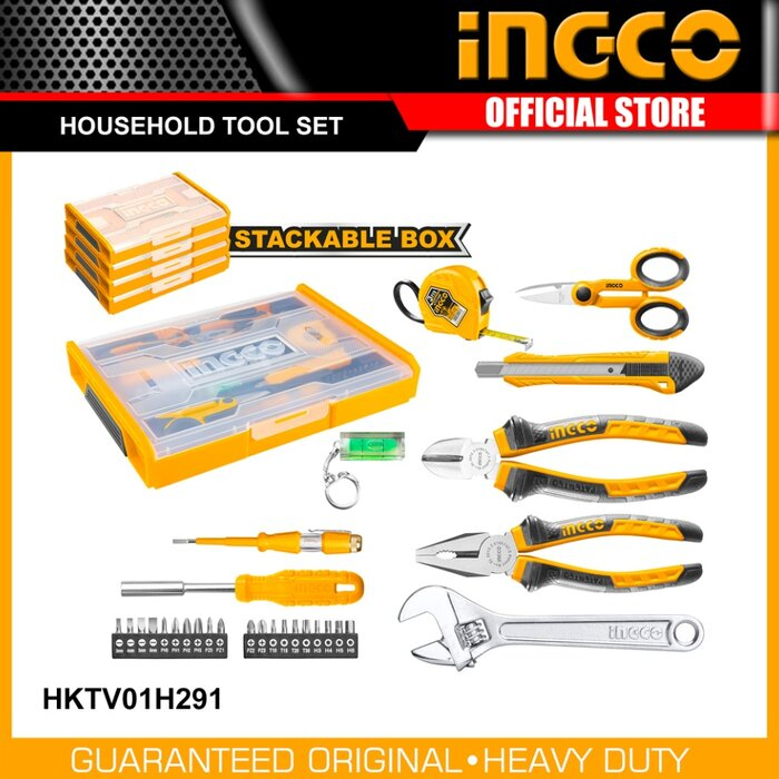INGCO 29 Pcs Household Tools Set HKTV01H291