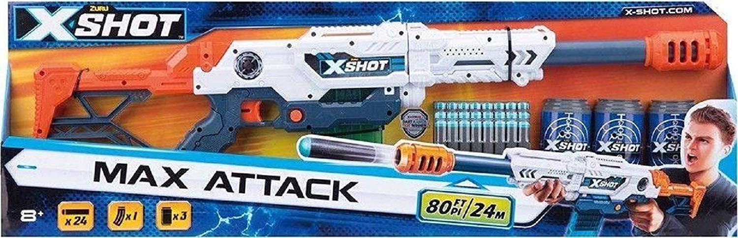 Zuru X shot NE Zuru Clip Blaster L max Attack Z36121