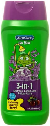 Xtra 12Oz Kids 3 In 1 Shampoo Cherry