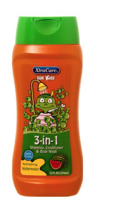 Xtra 12Oz Kids 3 In 1 Shampoo Watermelon