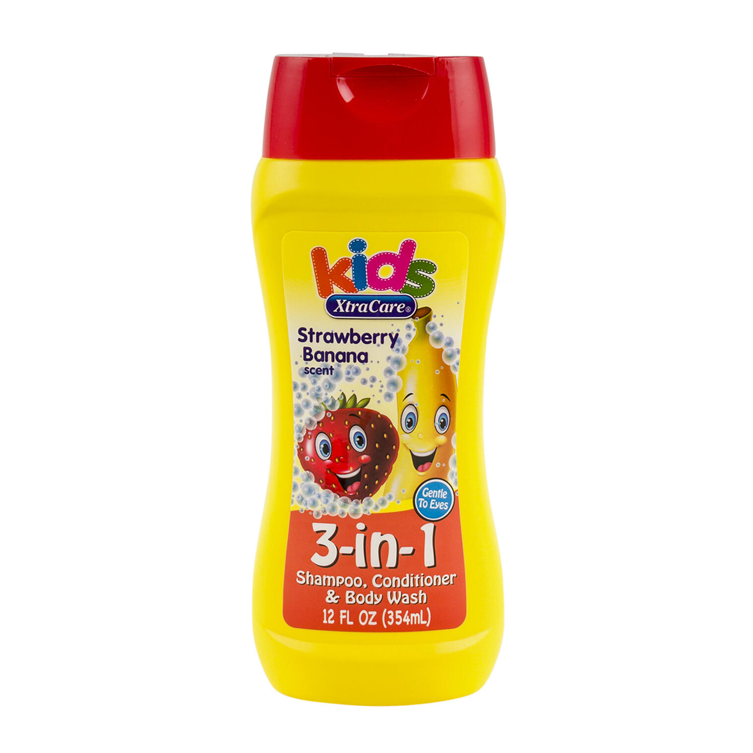 Xtra Care 3 in 1 Strawberry Banana Baby Shampoo
