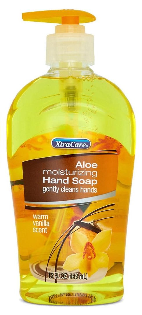 XtraCare Aloe Moisturising Liquid Hand Soap Warm Vanilla 443mL