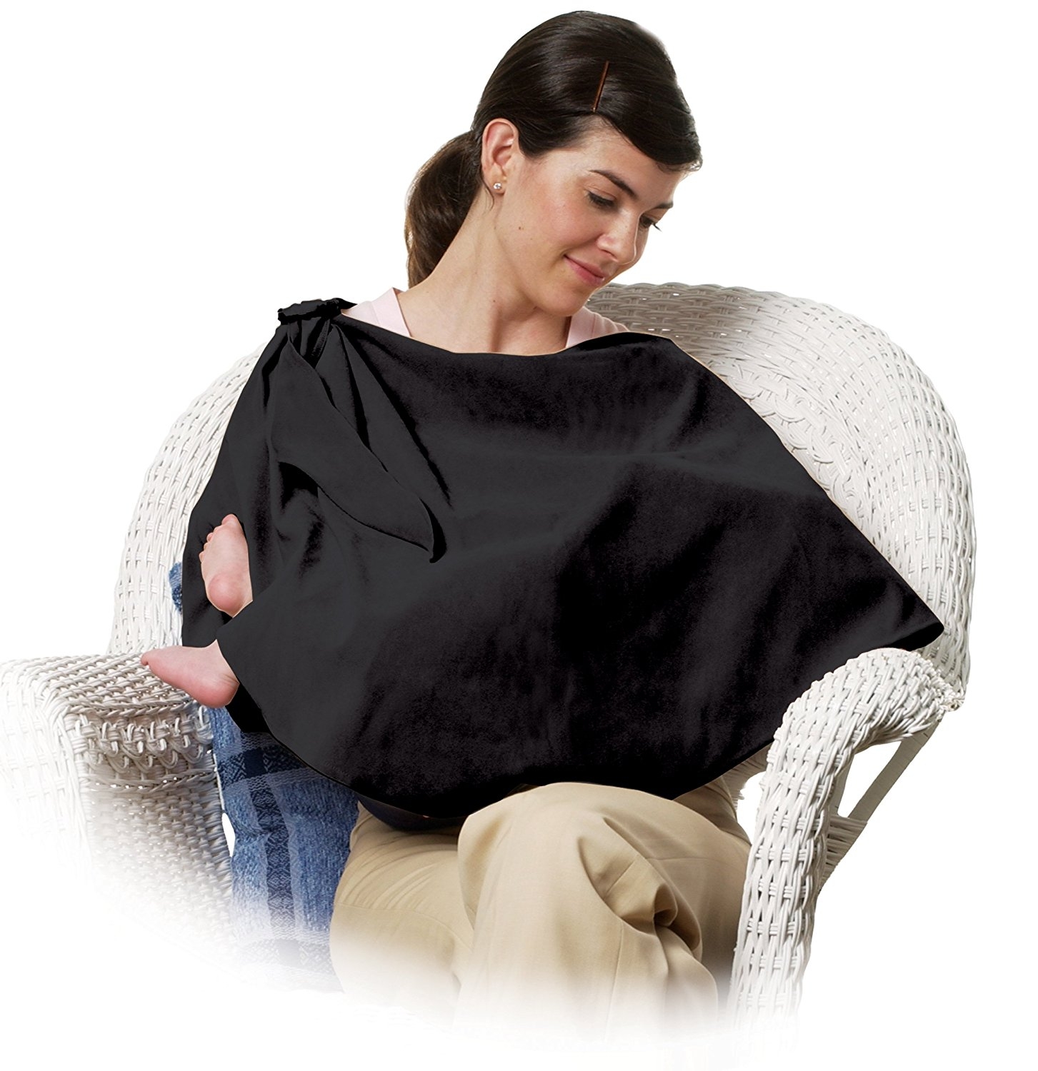 The First Year Nursing Privacy Wrap - Black Y1879