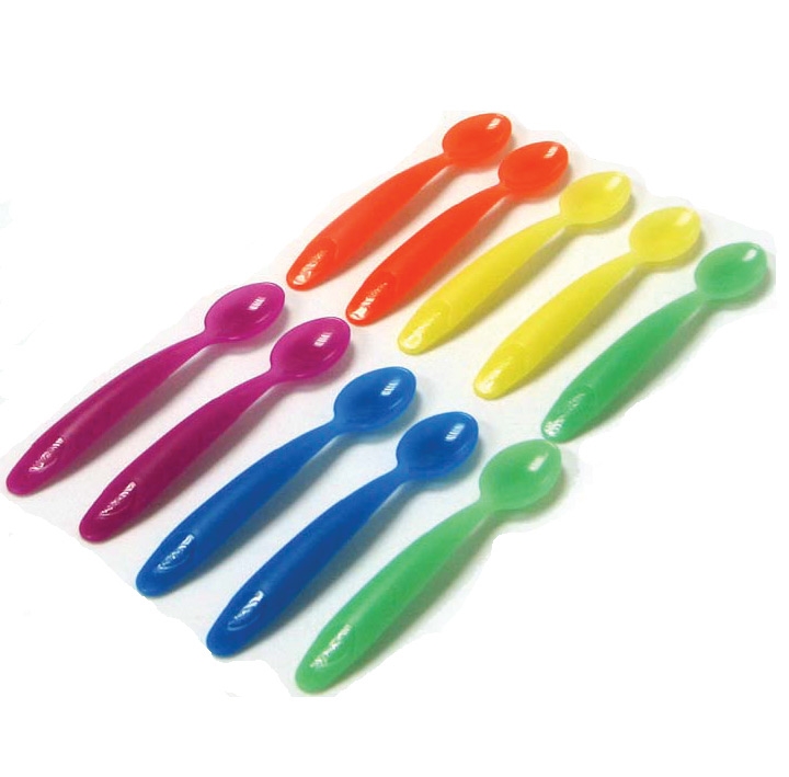 The First Year 8 Colour Changing Sava Semi Disposable Spoons Y1887