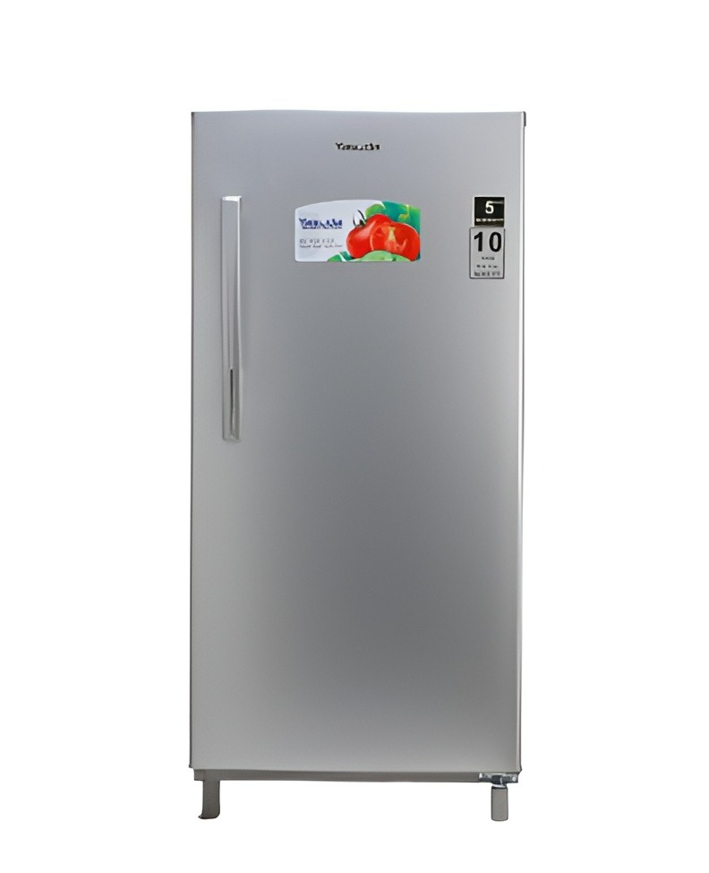 Yasuda Fridge YHDC200SH - 200 Litre Single Door in Brushline Silver PCM