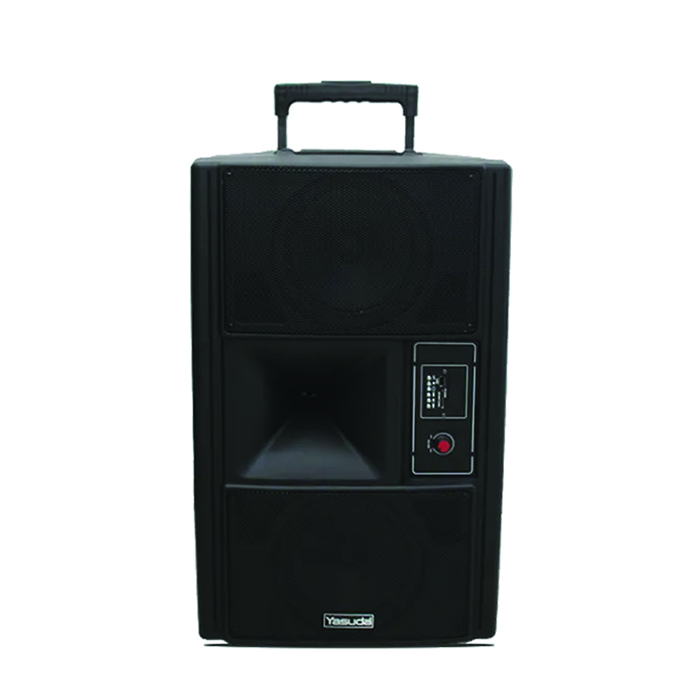 Yasuda 12 inch Trolley Speaker YS-20TS (Black)