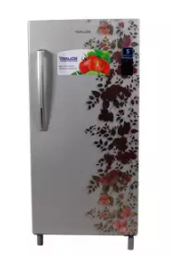 Yasuda Single Door Refrigerator Silver Floral 170 Ltr YCDM170SF 