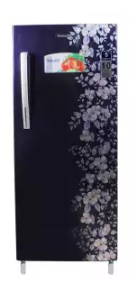 Yasuda Single Door Refrigerator Blue Floral 200 Ltr YCDM200BF 