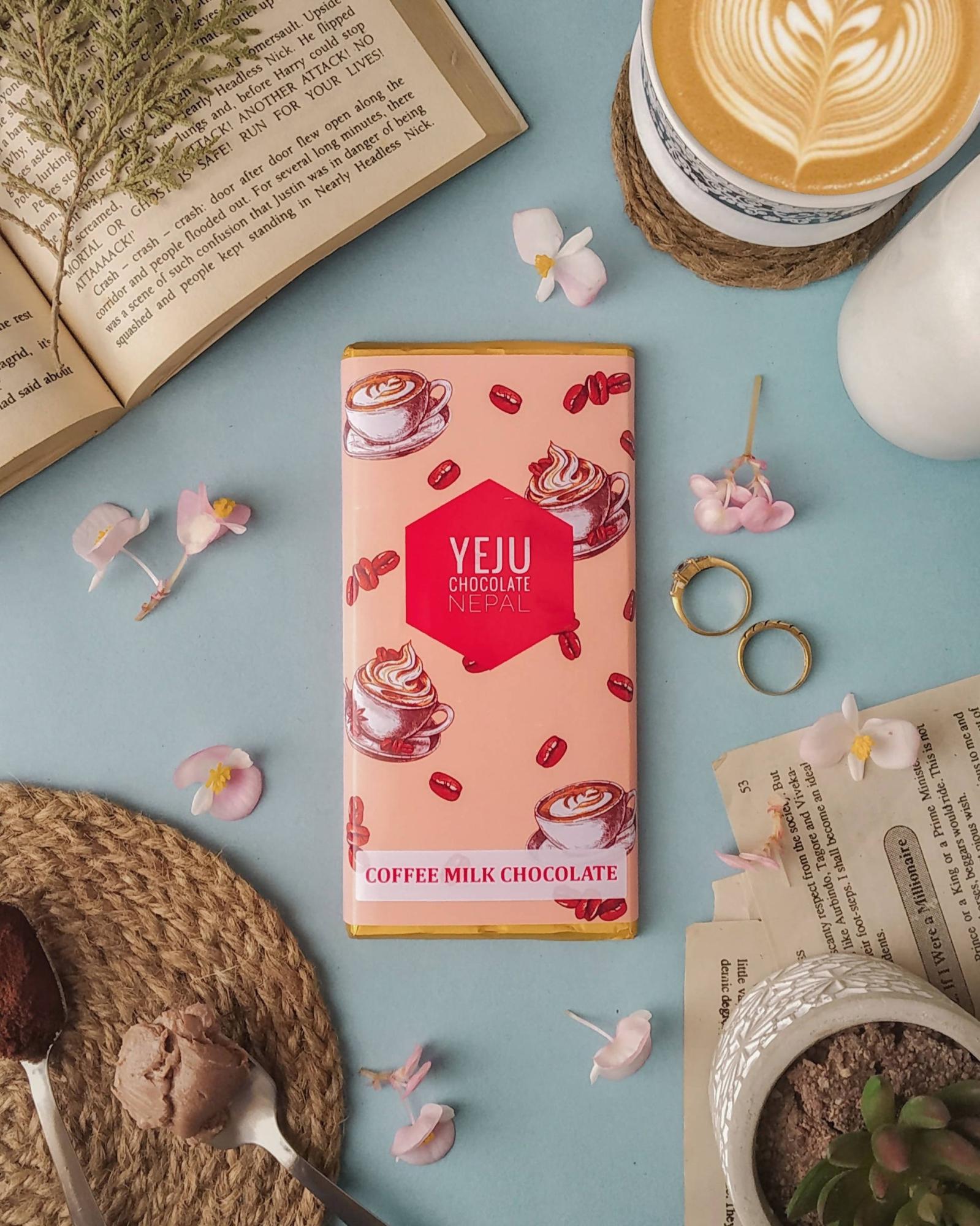 YEJU Coffee Milk Chocolate (80gms)