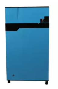 Yasuda Single Door Refrigerator Digital Display with Alarm 170 Ltr Vintage Blue YSTH170CB