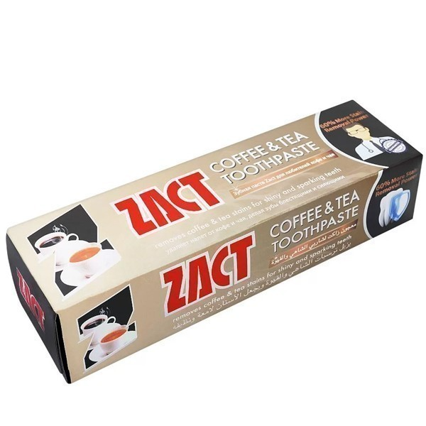 Zact Coffee and Tea Toothpaste 100gm
