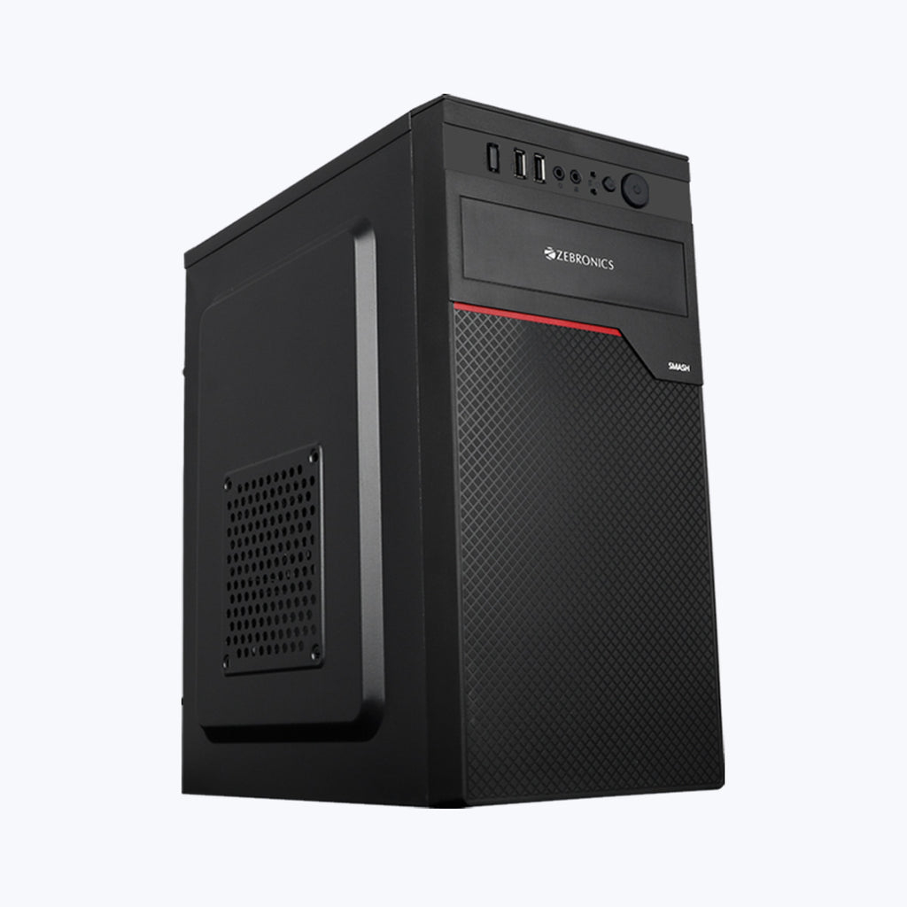 Zebronics Mini ITX & Micro ATX Casing with 450w Power Supply ZEB-195B-SMASH