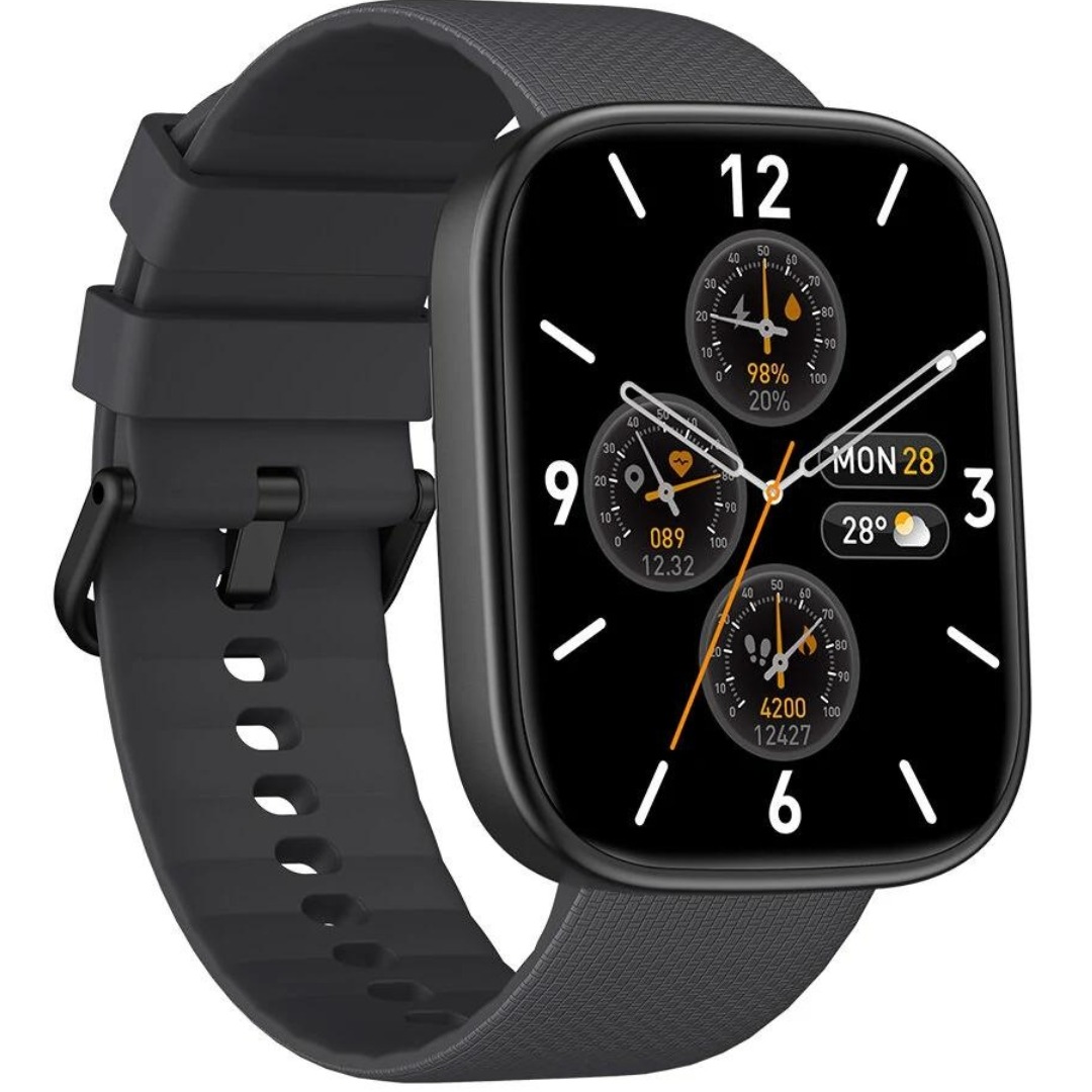 Zeblaze Smartwatch Gts 3 Plus - Bluetooth Calling Amoled Display Square Shaped Waterproof