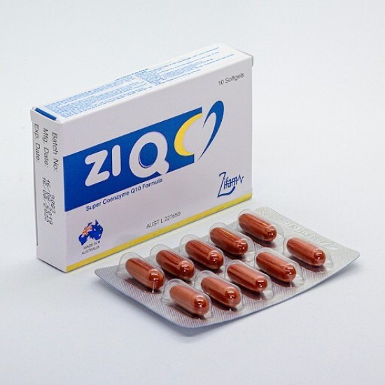 ZIQ Super coenzyme Q10 Formula For Heart And Cardiovascular Health