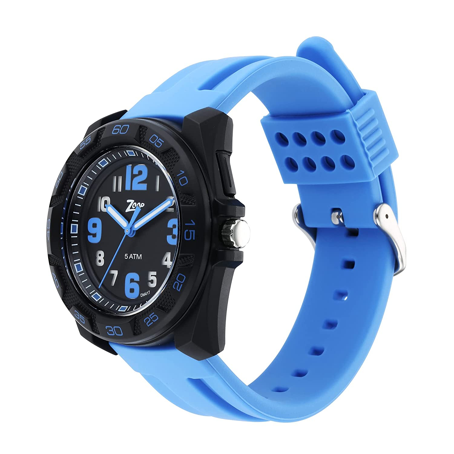 Zoop Analog Black Dial Unisex-child Watch-np16016pp01