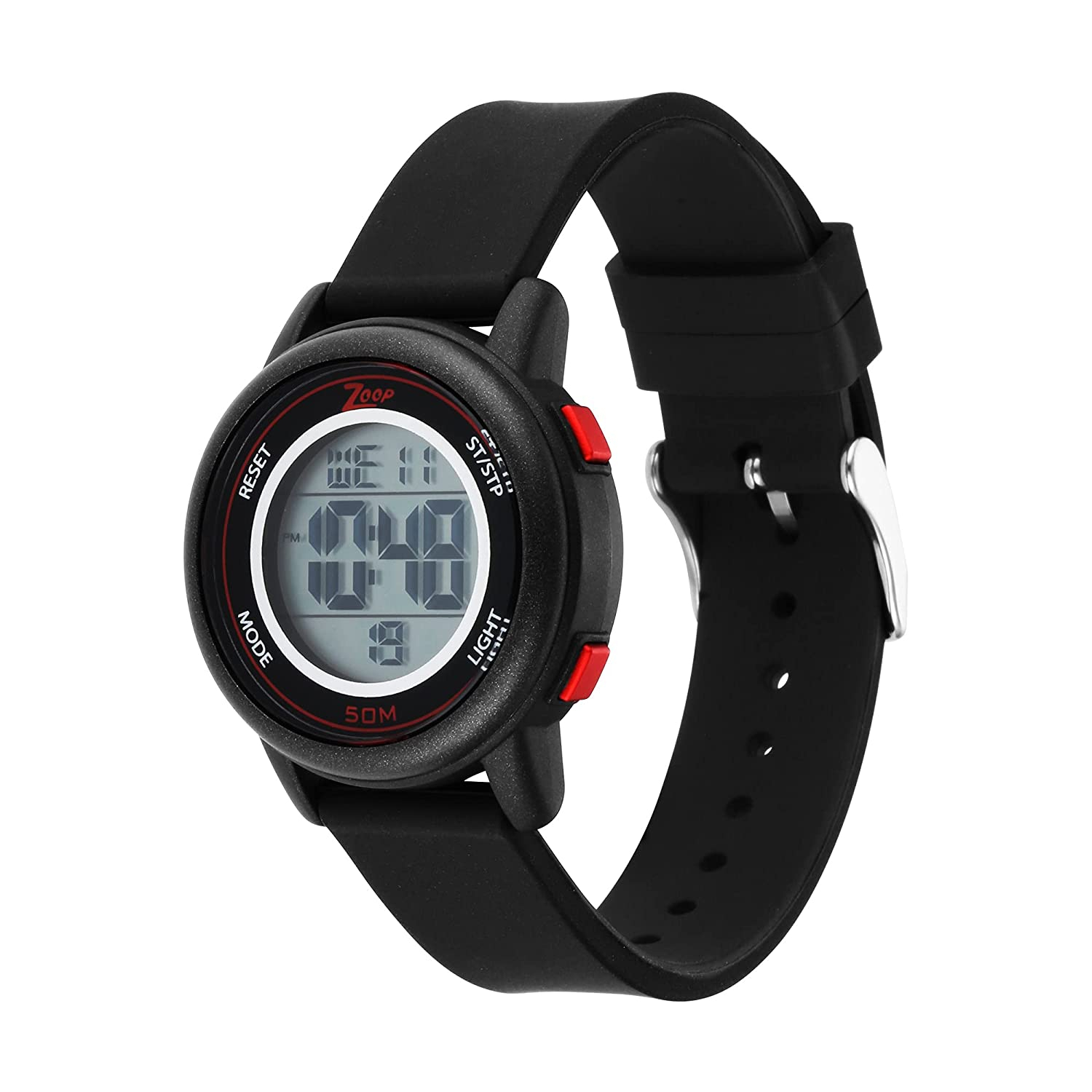 Titan Zoop Digital Gray Dial Unisex-child Watch-16015pp01