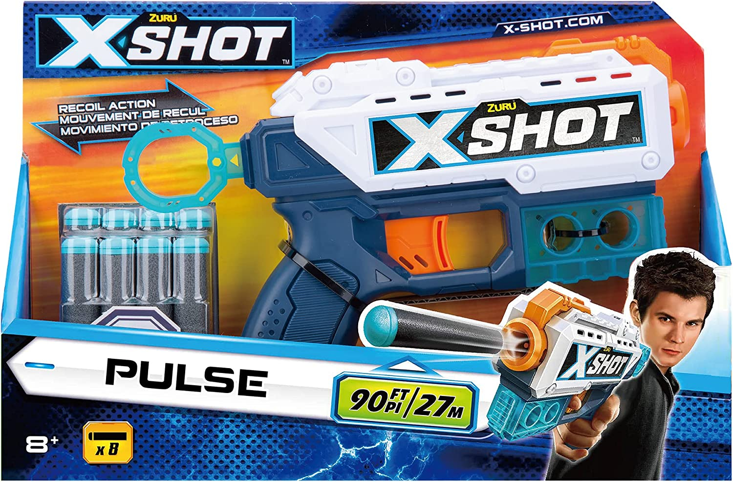 Zuru X-Shot Kickback Blaser Z36184