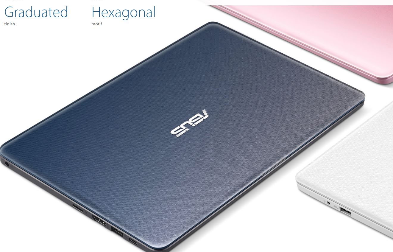 Asus E203NAH Celeron Dual Core 8th Gen 4GB / 500GB / Windows 10 / 11.6 Inch  Screen with 180 Inch Articulate Hinges